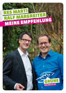 Postkarte Res und Ralf